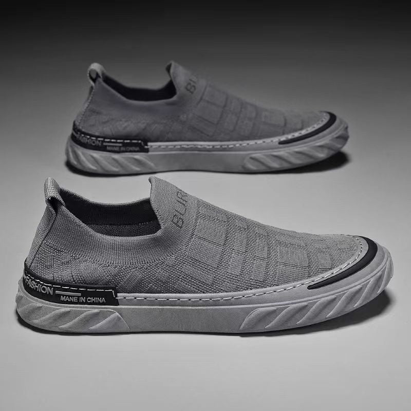 Damen Sportliche Slip-On Sneakers mit flexiblem Design und rutschfester Laufsohle R&B