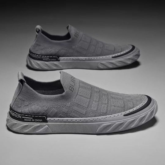 Damen Sportliche Slip-On Sneakers mit flexiblem Design und rutschfester Laufsohle R&B