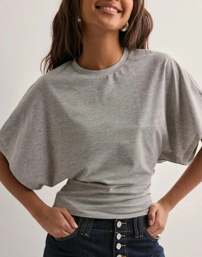 Damen Bequemes Oversized T-Shirt mit modernem Schnitt R&B