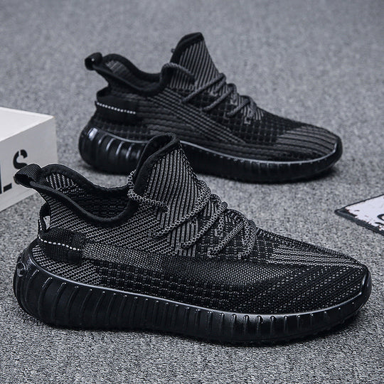 Damen Sportliche Sneakers mit nahtloser Netzstruktur und flexibler Sohle R&B