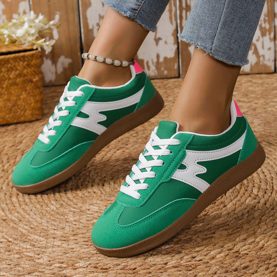 Damen Sportliche Sneaker mit atmungsaktivem Obermaterial und rutschfester Sohle R&B
