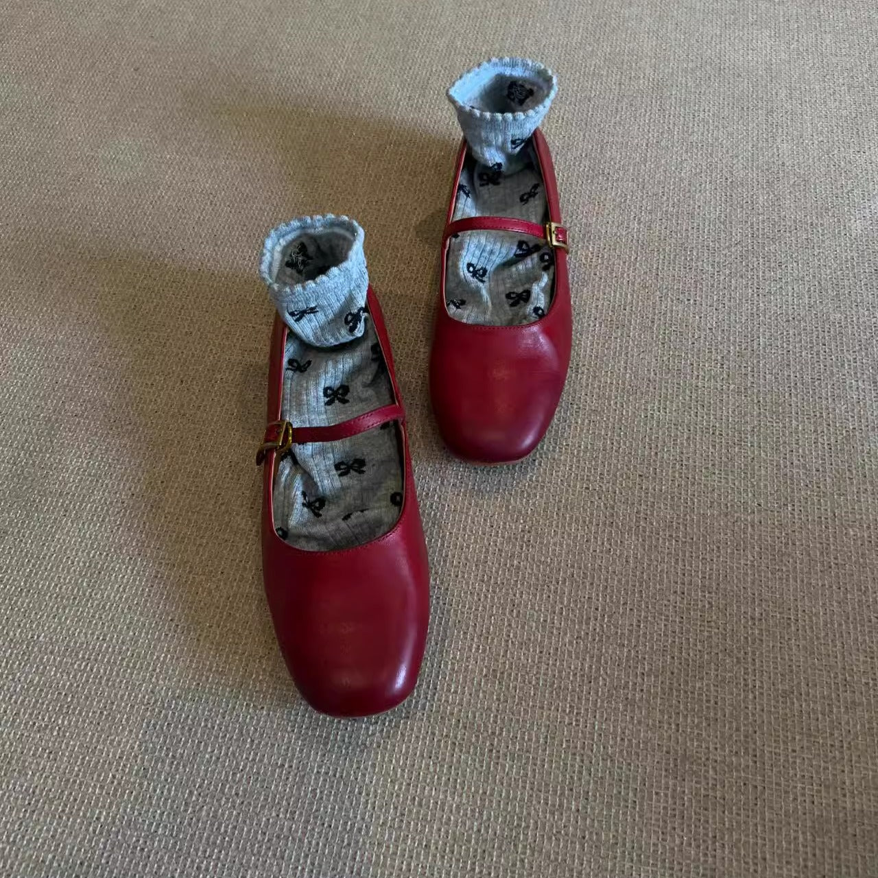 Damen elegante Mary Janes mit komfortabler Sohle und verstellbarem Riemen R&B