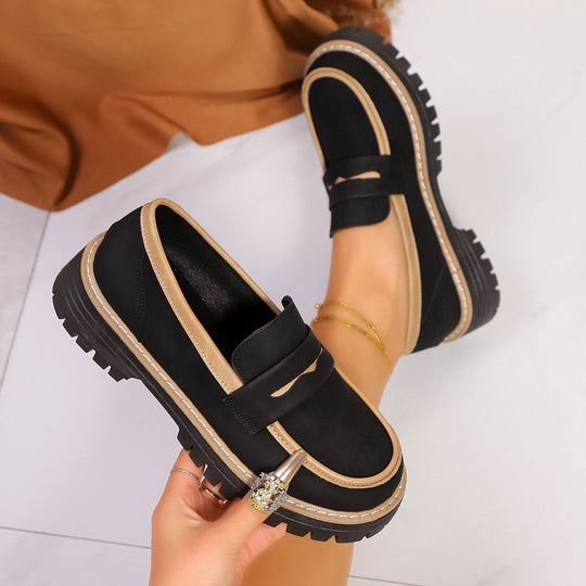 Damen Loafers mit modischem Akzent und rutschfester Sohle R&B