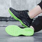 Damen Sportliche Dämpfungssneakers mit atmungsaktiver Oberflächenstruktur Heidi Mode
