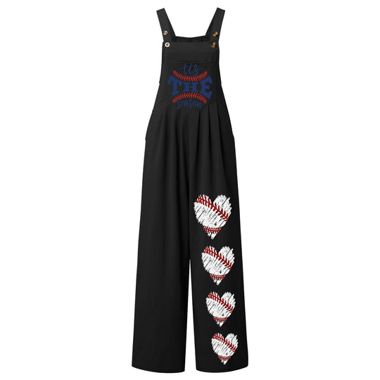 Damen Latzhose mit einzigartigem Herz-Motiv R&B
