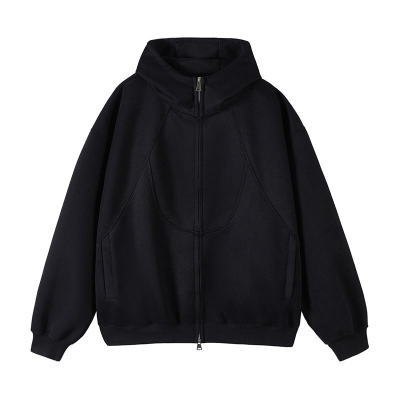 Damen modischer Kapuzenpullover mit innovativem Schnitt