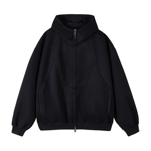 Damen modischer Kapuzenpullover mit innovativem Schnitt R&B