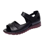 Damen Komfortable Sandalen mit verstellbarem Riemchen und gepolsterter Sohle R&B