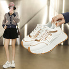Damen Sportliche Sneakers mit glänzenden Akzenten und dämpfendem Profil R&B