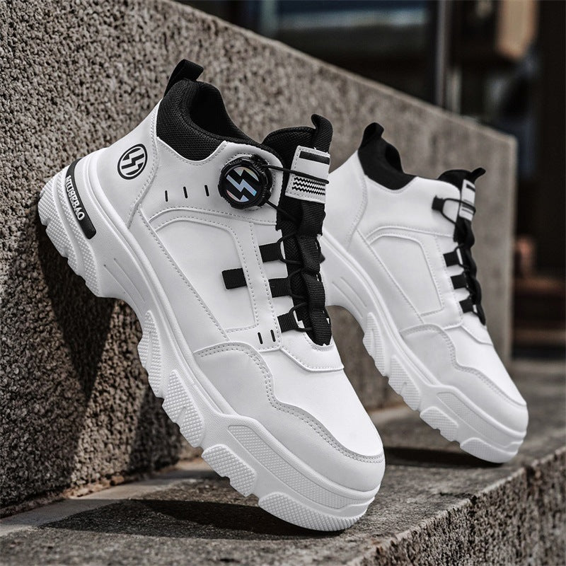 Damen Hochgeschnittene Sneakers mit rutschfester Sohle und atmungsaktivem Futter R&B