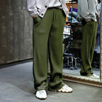 Herren Sportliche Ripp-Trainingshose mit verstellbarem Bund und Seitentaschen R&B
