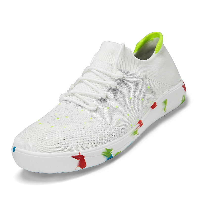 Damen Freizeit-Sneaker mit atmungsaktiver Mesh-Oberfläche und stoßdämpfendem Fußbett