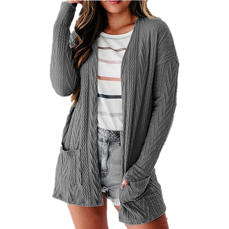 Damen Strickjacke im lässigen Design R&B