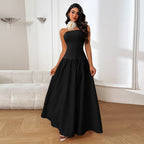 Damen Elegantes Maxikleid mit floralem Akzent R&B