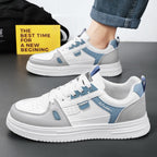 Damen Modische Sneakers mit strapazierfähigem Obermaterial und dämpfender Sohle