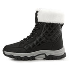 Damen Winterboots mit kuscheligem Innenfell und rutschfester Sohle
