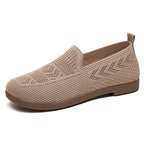 Damen Komfortable Strick-Slipper mit flexibler Sohle R&B