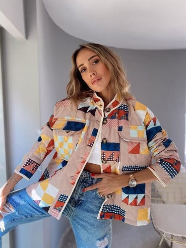 Damen gestepptes Urban Outfit R&B