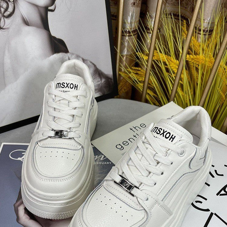 Damen Sportliche Plateausneaker mit modernem Design