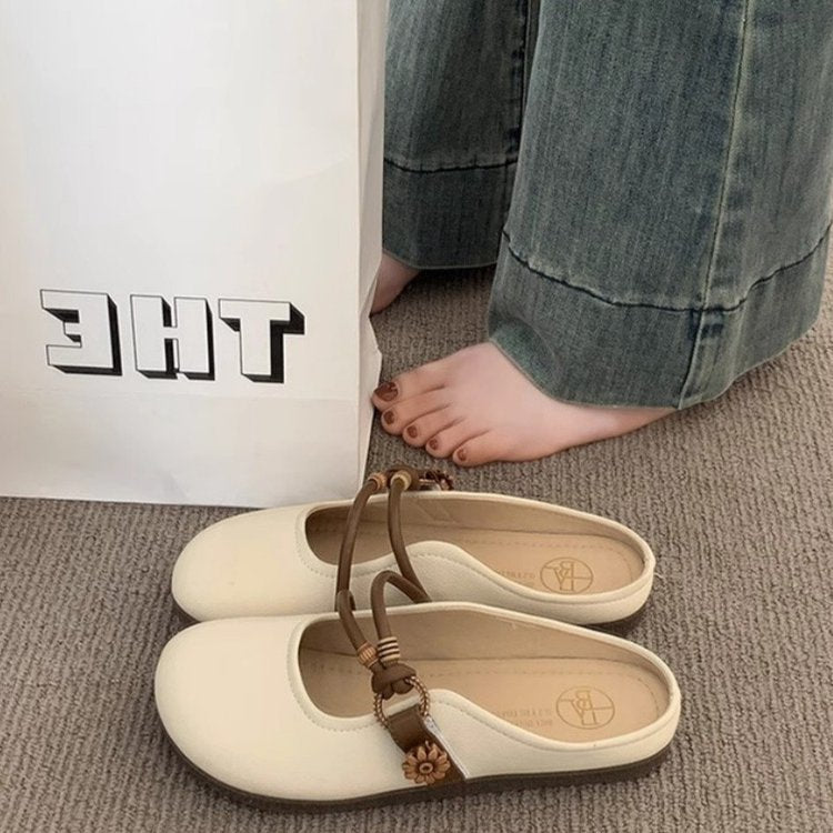 Damen Modische Clogs mit verstellbarem Riemen und komfortabler Sohle R&B