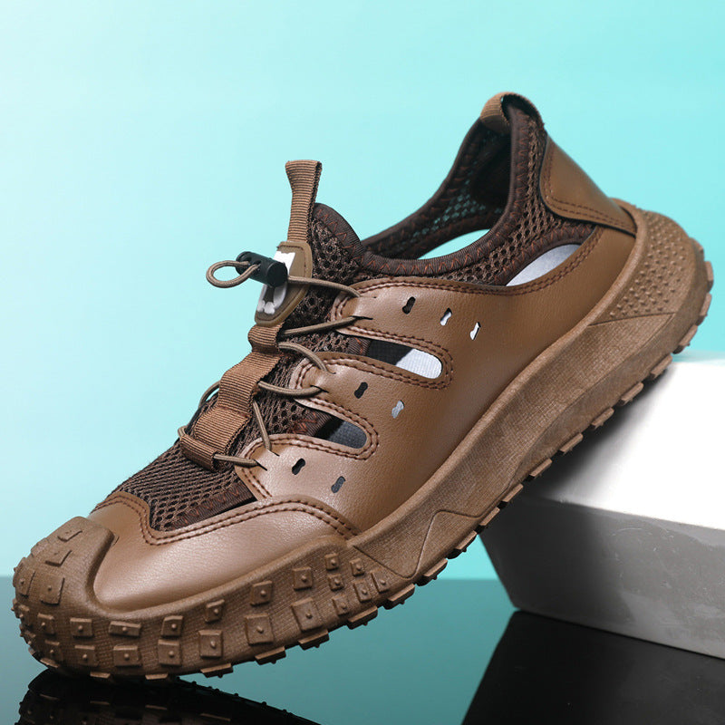 Damen Sportliche Wassersandalen mit rutschfester Gummisohle und atmungsaktivem Obermaterial R&B