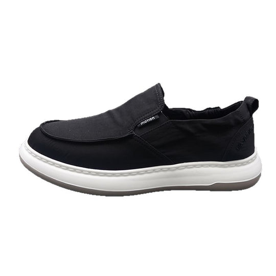 Damen bequeme Slip-On Sneakers mit elastischem Kragen und flexibler Sohle R&B