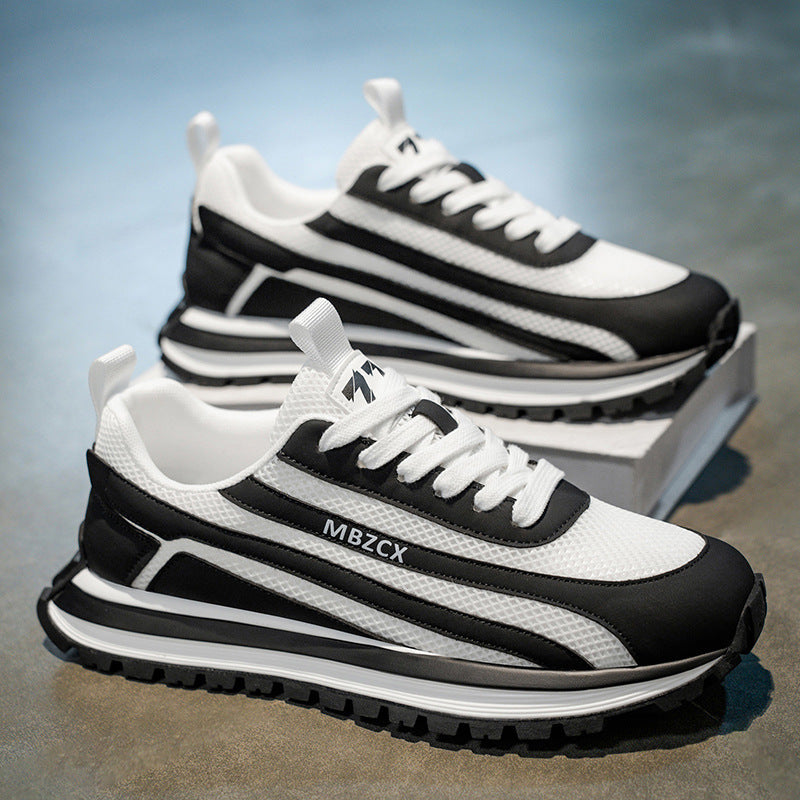 Damen Sportliche Sneakers mit atmungsaktivem Mesh und stoßdämpfender Laufsohle R&B