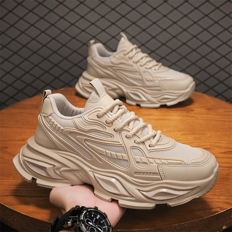 Damen Sportliche Chunky Sneakers mit elastischem Dämpfungssystem und atmungsaktivem Obermaterial