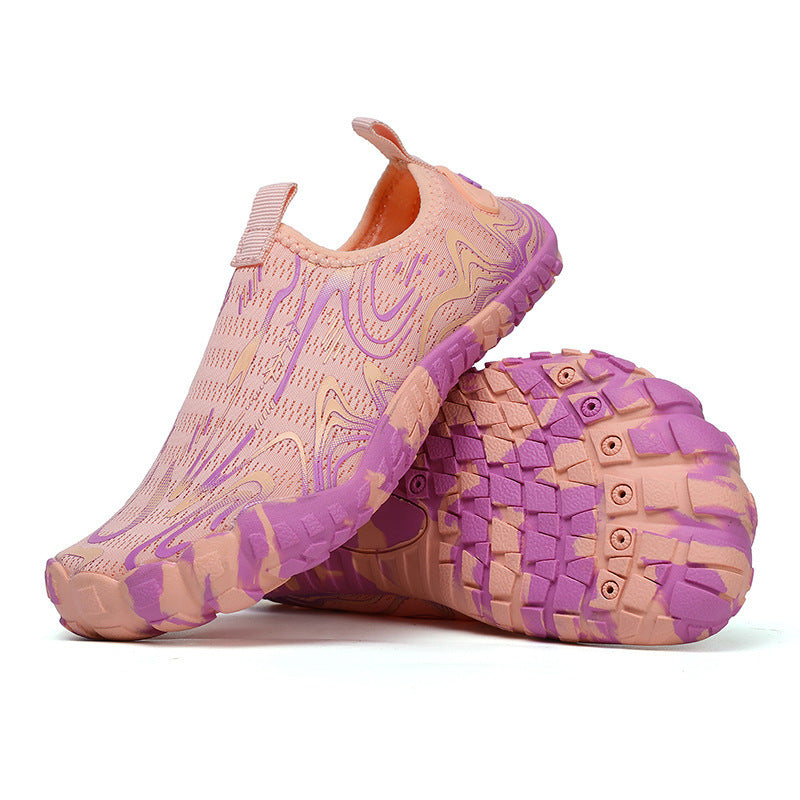 Damen Aquaschuhe mit rutschfester Sohle und elastischem Design R&B