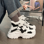Damen Gefütterte Fitness-Sneaker mit rutschfester Sohle und modernem Design R&B