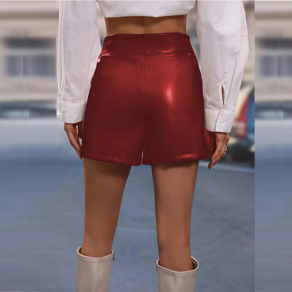 Damen Minirock mit asymmetrischem Schnitt und dekorativer Schleife R&B