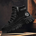 Damen Modische High-Top Stiefel mit robustem Profil und innovativem Verschlusssystem R&B