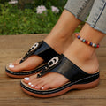 Damen Komfortable Zehentrenner-Sandalen mit modischem Glitzer-Details und ergonomischem Fußbett R&B