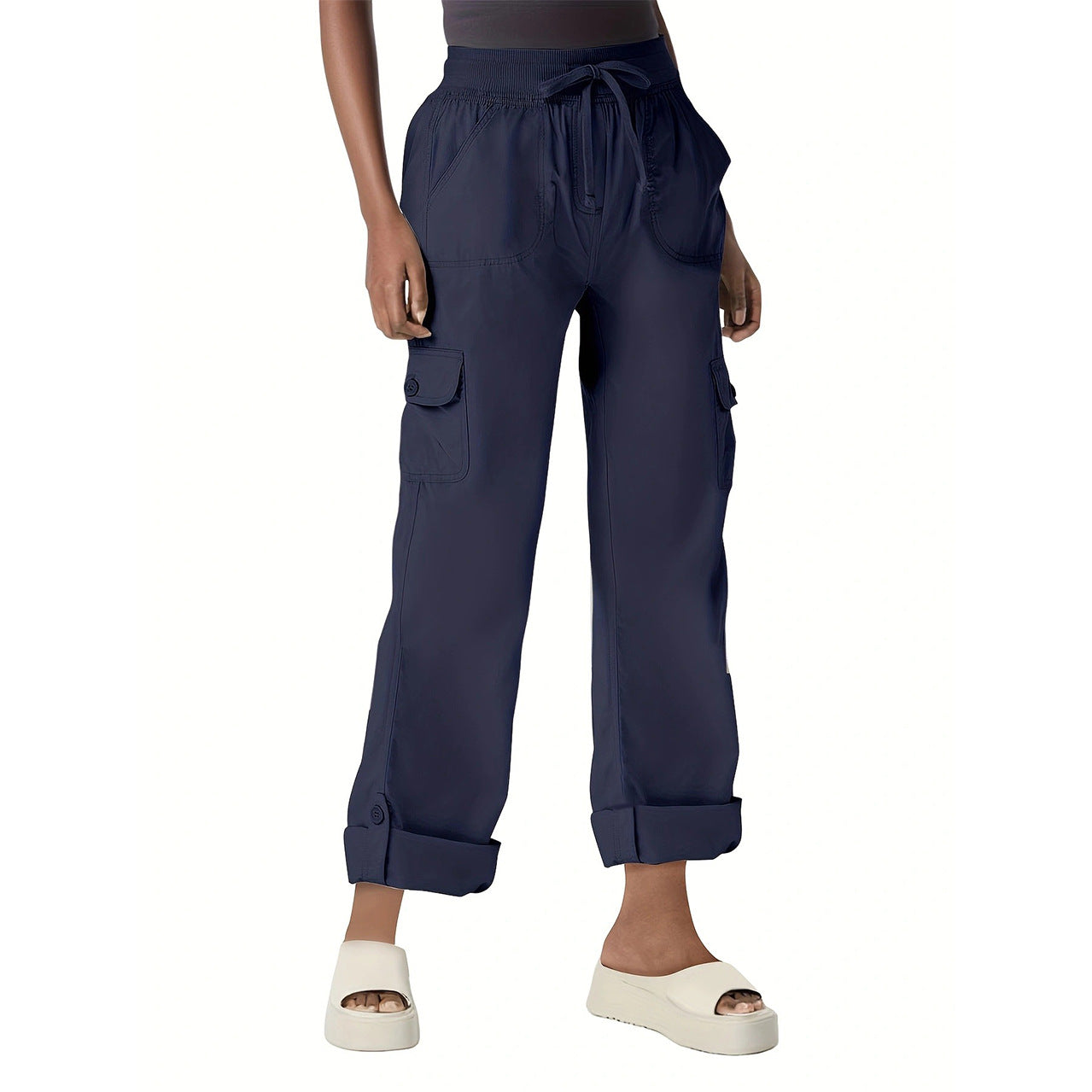 Damen Cargo-Hose mit lässigem Schnitt und praktischen Taschen R&B