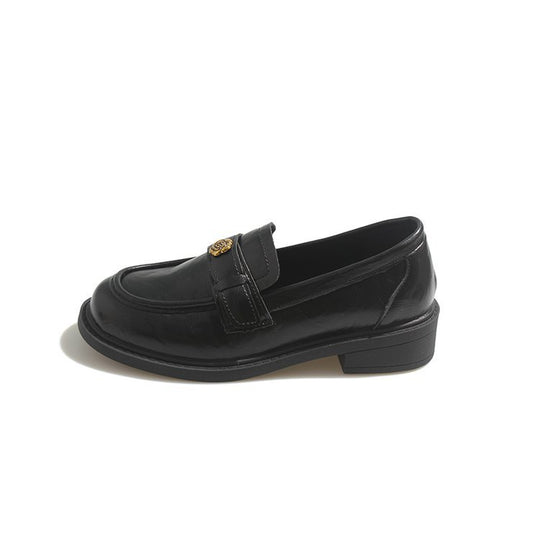 Damen elegante Mokassins mit dekorativer Schnalle R&B