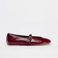 Damen Ballerinas mit elegantem Riemchenverschluss und glänzendem Obermaterial R&B