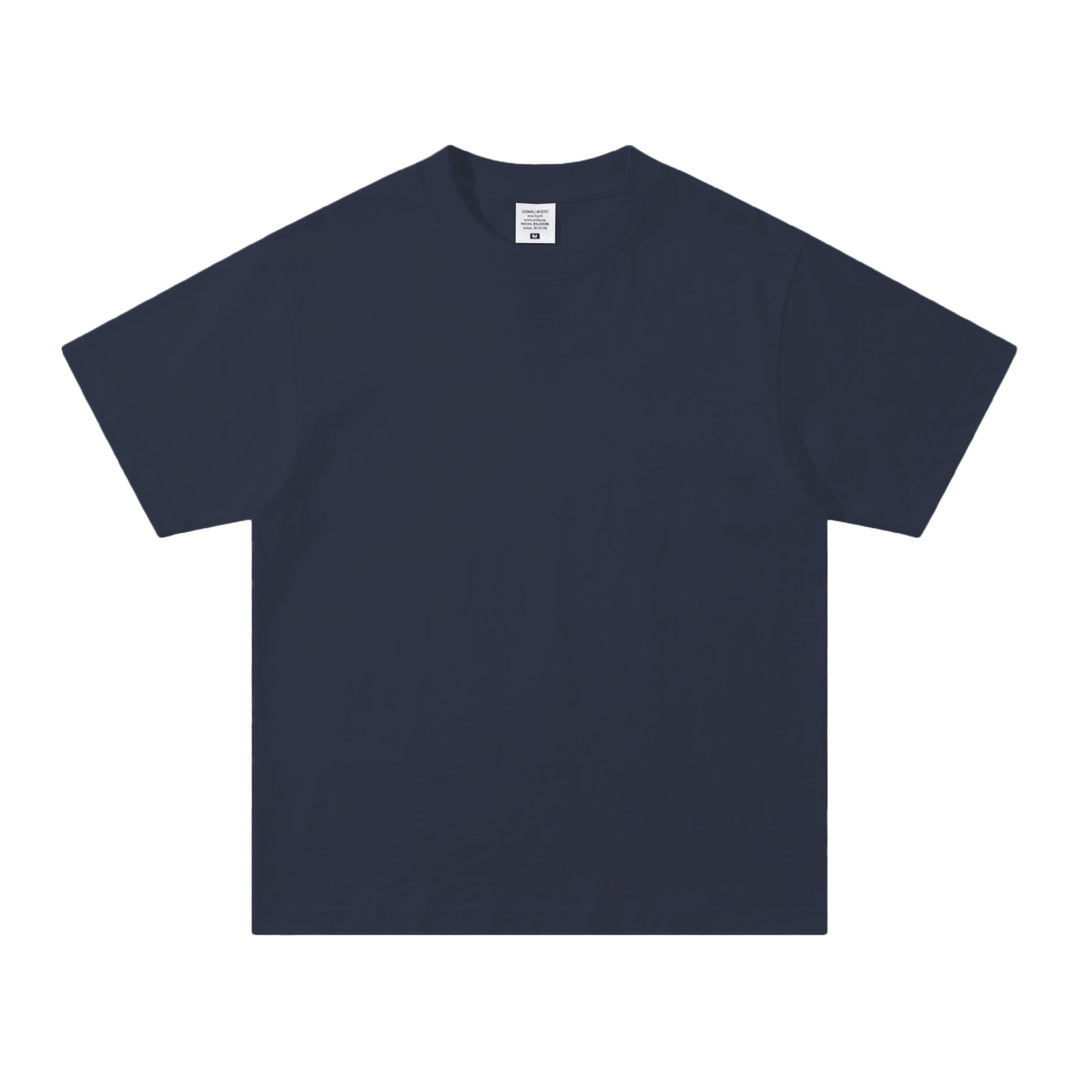 Damen Oversized T-Shirt aus hochwertiger Baumwolle mit praktischem Rundhalsausschnitt R&B