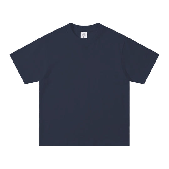 Damen Oversized T-Shirt aus hochwertiger Baumwolle mit praktischem Rundhalsausschnitt R&B