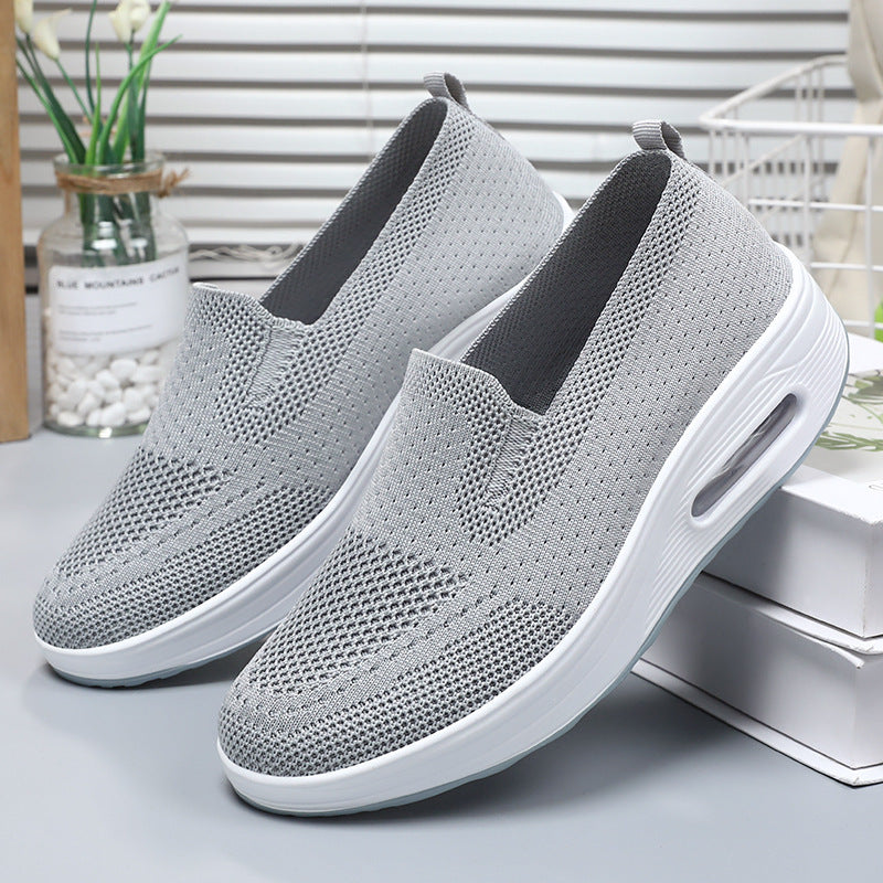 Damen Bequeme Slip-On Sneakers mit dämpfender Sohle R&B