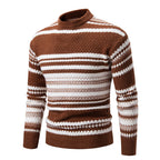 Herren Strickpullover mit strukturiertem Muster