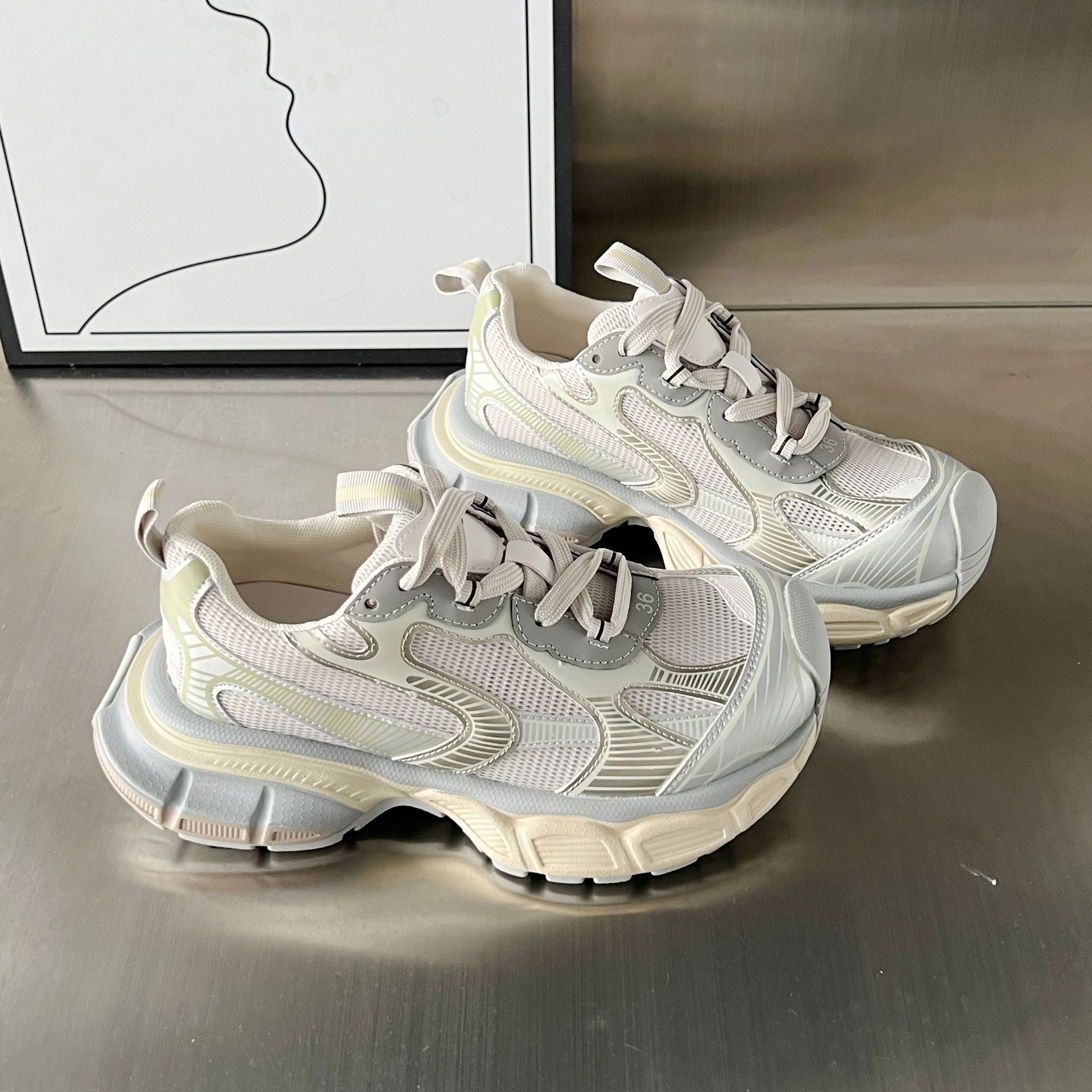 Damen Sportliche Lauf-Schuhe R&B
