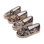 Vintage Plattform Slip-On Schuhe R&B