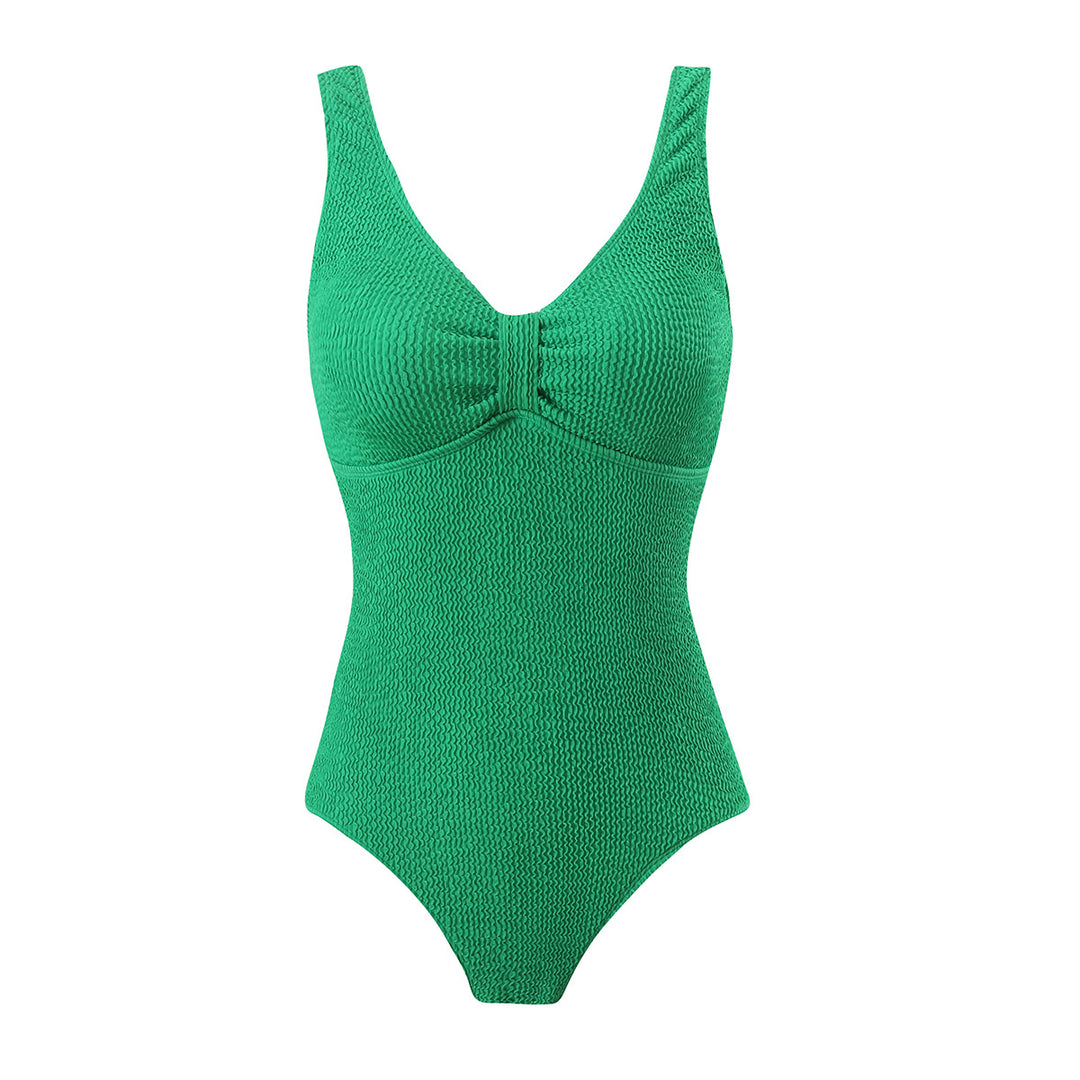 Damen Sportlicher Badeanzug mit strukturiertem Effekt R&B