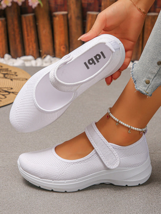 Damen Atmungsaktive Klett-Sneaker R&B