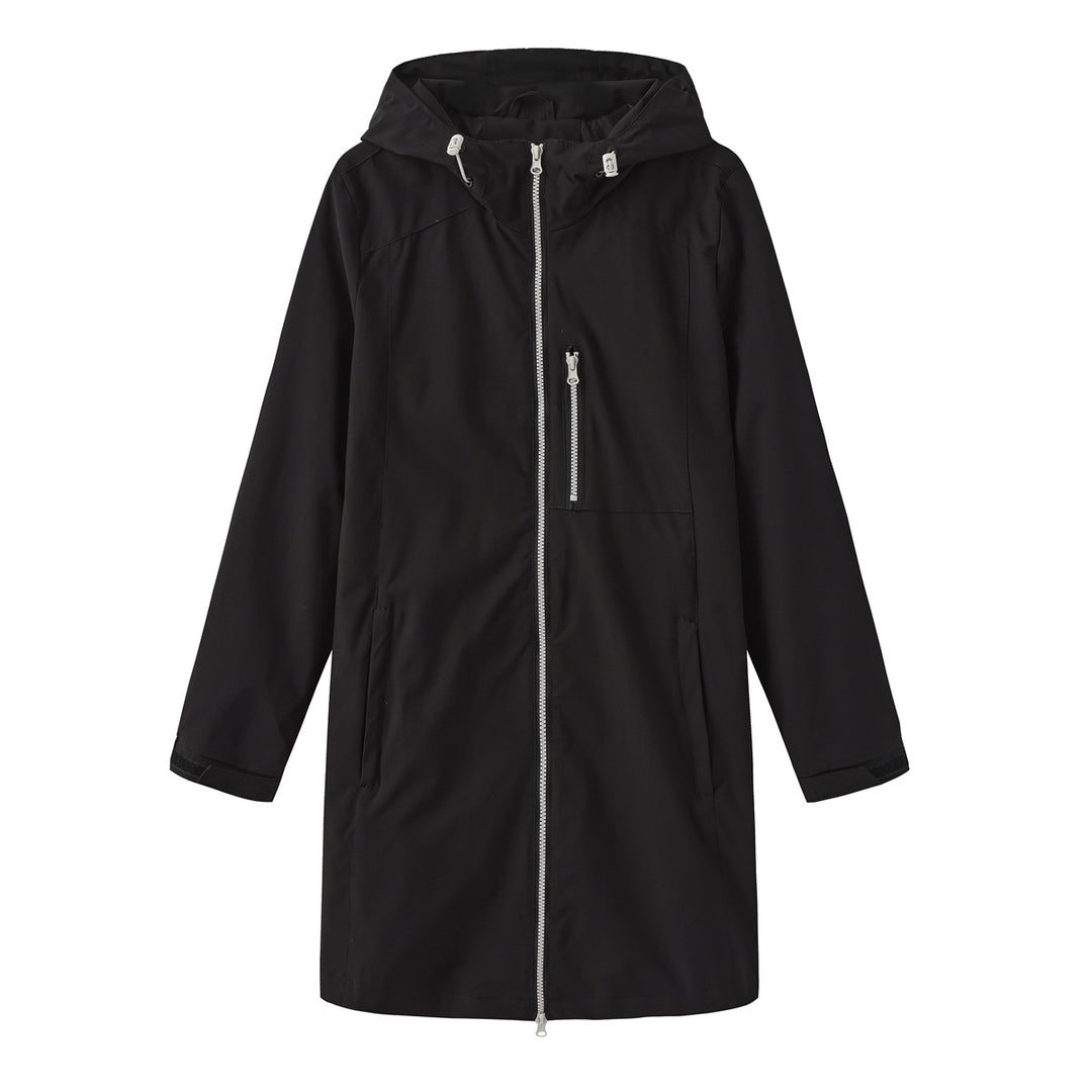 Damen Funktionsjacke mit verstellbarem Kapuzenkragen R&B