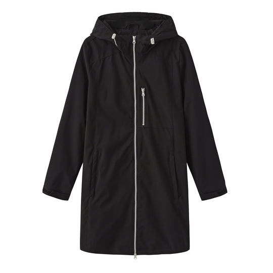 Damen Funktionsjacke mit verstellbarem Kapuzenkragen R&B
