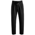 Herren Chinohose mit verstellbarem Bund und Faltenstruktur