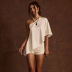 Damen asymmetrisches Oberteil R&B