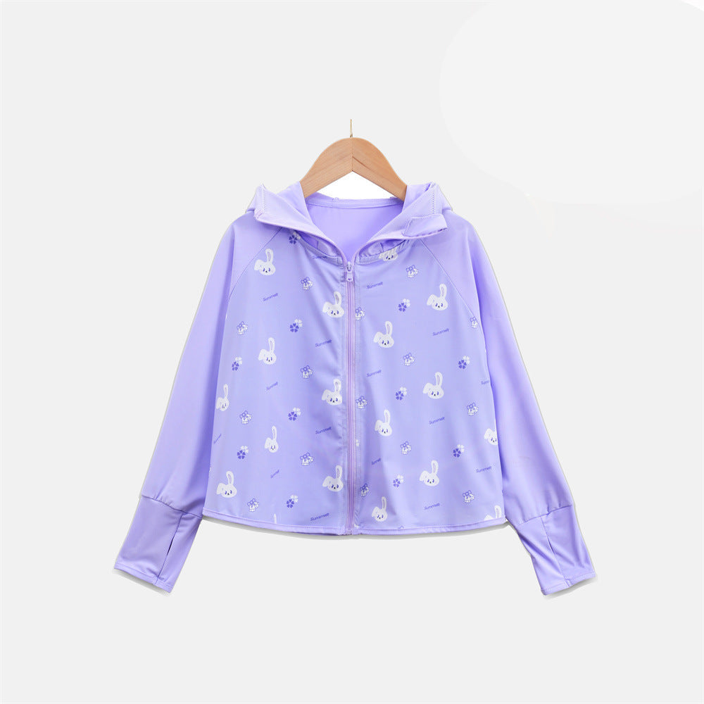 Damen Leichte UV-Schutz Outdoor-Jacke mit Kapuze R&B