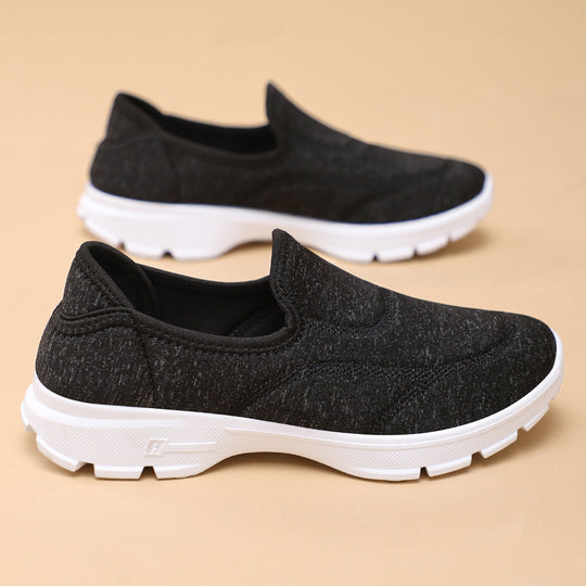 Damen Bequeme Slip-On Sneakers mit rutschfester Sohle und atmungsaktivem Obermaterial R&B